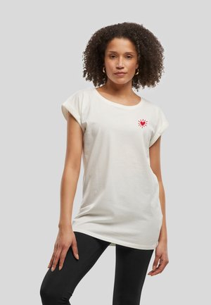 Urban Classics, RADIANT HEART SHOULDER TEE - Tričko s potlačou - ready for dye