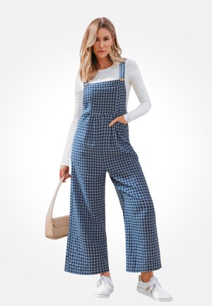 CHIC GINGHAM  FOR EFFORTLESS STYLE - Jumpsuit - blue