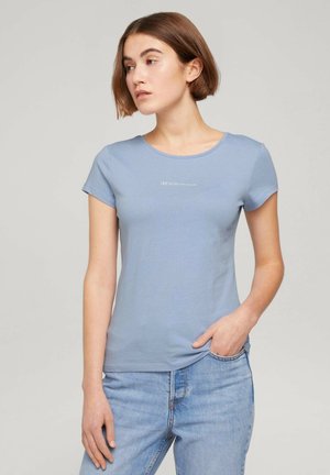 T-SHIRT SLIM FIT  - T-shirt basic - brunnera blue