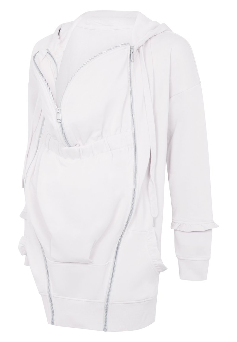 Damen Sweatshirts | Seraphine Sweatjacke cream/weiß - GO58750 Damen Sweatshirts | Seraphine Sweatjacke cream/weiß - GO58750
