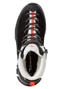 Tamaris Lace-up ankle boots - black jade/wht