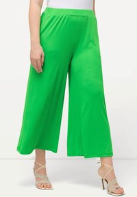 Ulla Popken CULOTTE STRUCTUUR  ELASTISCHE BAND - Kalhoty - parsley
