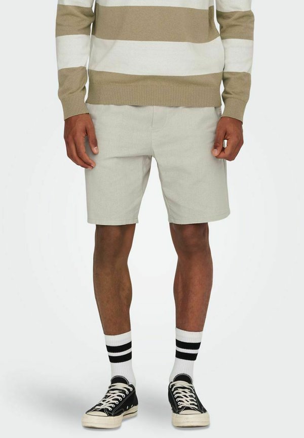 ONSLINUS SHORTS - Shorts - silver lining