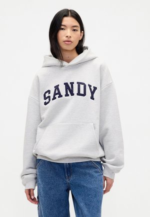 GAP SANDY LIANG ADULT EXTRA HEAVYWEIGHT LOGO OVERSIZED HOODIE - Sweatshirt - grey