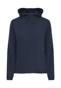 NBLUANA W SKI W-PRO 8.000 WITH WATERPROOF COATING - Regnjakke - navy blazer