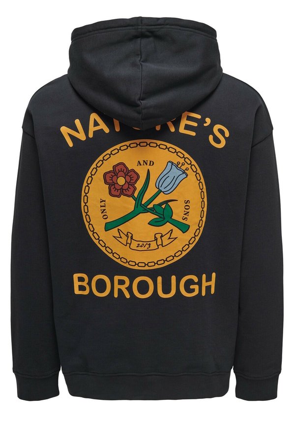 HERRITAGE - Kapuzenpullover - blau