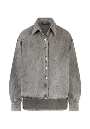 Apart MIT KRISTALLSTEINEN - Blusa - grau