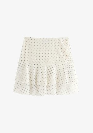 Lindex, LINDEX MINI SKIRT LINDEX - A-snit nederdel - off white