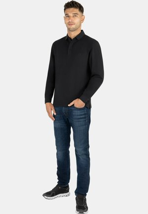 Normani, 4ER SET HERREN LANGARM POLOSHIRT - Poloshirt - schwarz