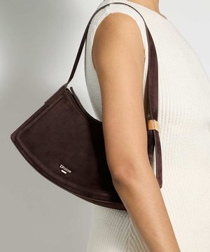 Dune London, DEPENDENT SUEDE - Sac à main - brown-suede