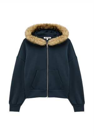 Koton HOODED SWEATSHIRT . - Sweatjakke - dark blue