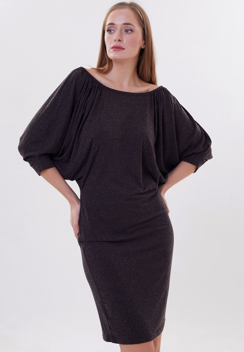 Damen Kleider | Madam-T DAPHNEEtuikleidbro strudn/grau - FE63583 Damen Kleider | Madam-T DAPHNEEtuikleidbro strudn/grau - FE63583
