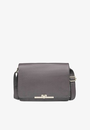 DEPECHE OVER - Cross body bag - antracit