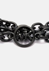 MICHAEL Michael Kors MINI CHAIN WITH PAVE LOGOS - Waist belt - black