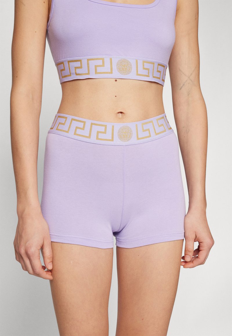 Versace UNDERWEAR TOPEKA STRETCH NEW LOGO - Calças - mauve