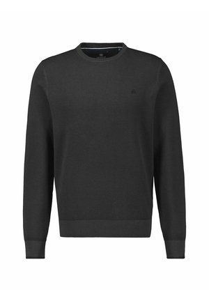 PULLOVER - Strickpullover - black
