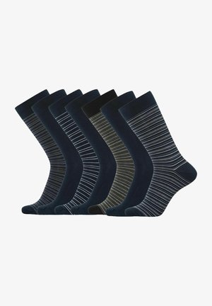 Dovre 7 PACK - Strømper - blue