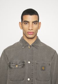 Carhartt WIP MICHIGAN COAT - Casaco de verão - black/black faded