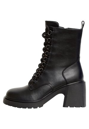 Bottines à plateau - black