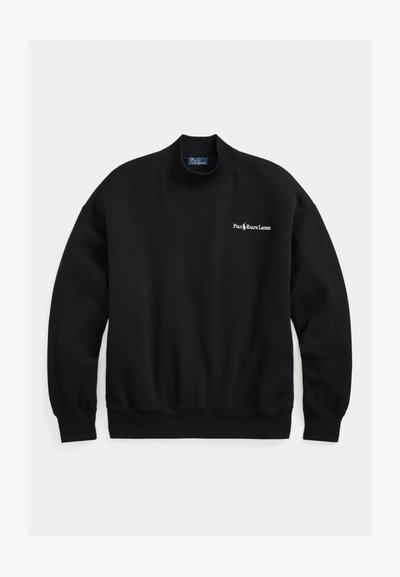 Polo Ralph Lauren LOGO FLEECE MOCKNECK - Sweatshirt - polo black