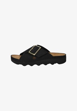 Rohde, ROHDE DAMEN PANTOLETTEN ALASSIO 6220-74 NUSS - Mules - black