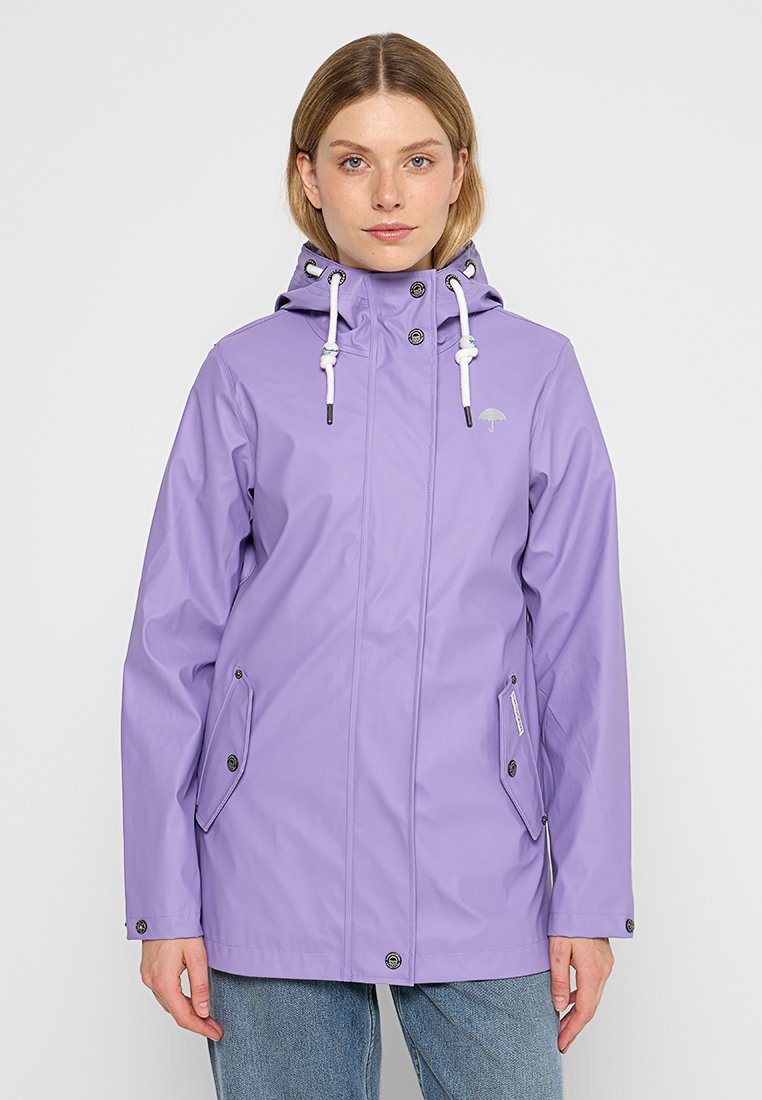 Schmuddelwedda Regenjas paars