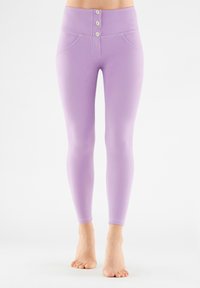 Freddy PUSH UP VITA ALTA  DRILL LOGICO - Pantalones - lilla