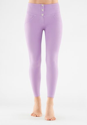 PUSH UP VITA ALTA  DRILL LOGICO - Pantalones - lilla
