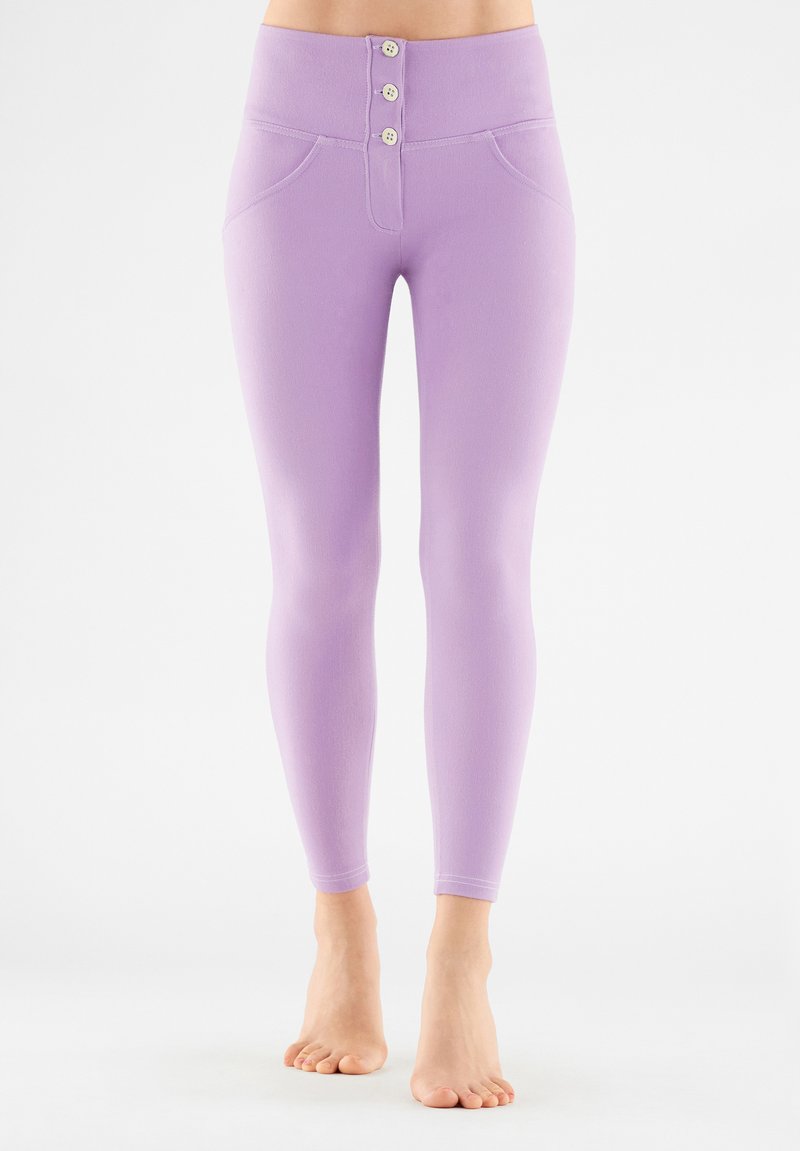 Freddy PUSH UP VITA ALTA DRILL LOGICO - Pantalones - lilla