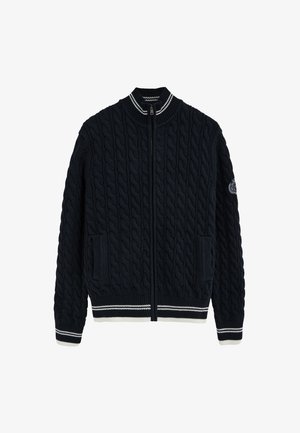 Polo Club, CARDIGAN MAN NAUTIC PATCH C IO LONG SLEEVE REGULAR FIT - Chaqueta de punto - navy