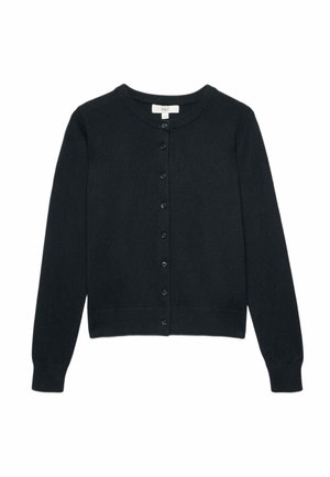 Marks & Spencer, CREW NECK BUTTON THROUGH CARDIGAN. - Cardigan - midnight navy
