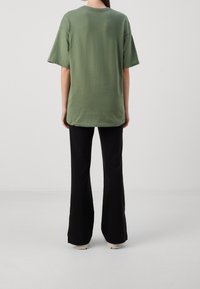 Even&Odd Maternity Triko s potiskem - green
