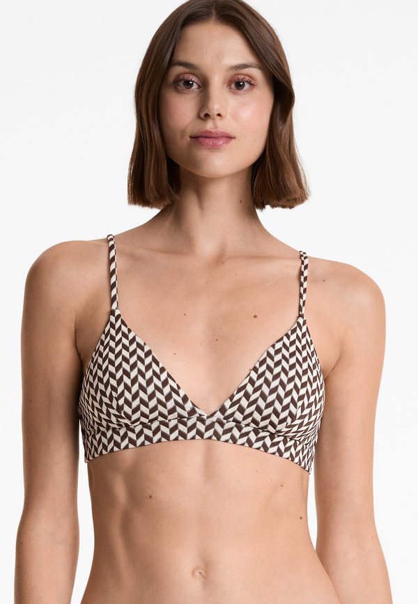HERINGBONE TRIANGLE - Bikini-Top
