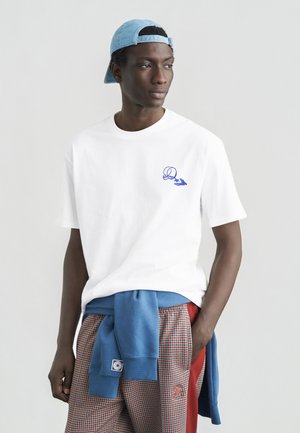 CAFÉ TEE - Μπλουζάκι με στάμπα - white