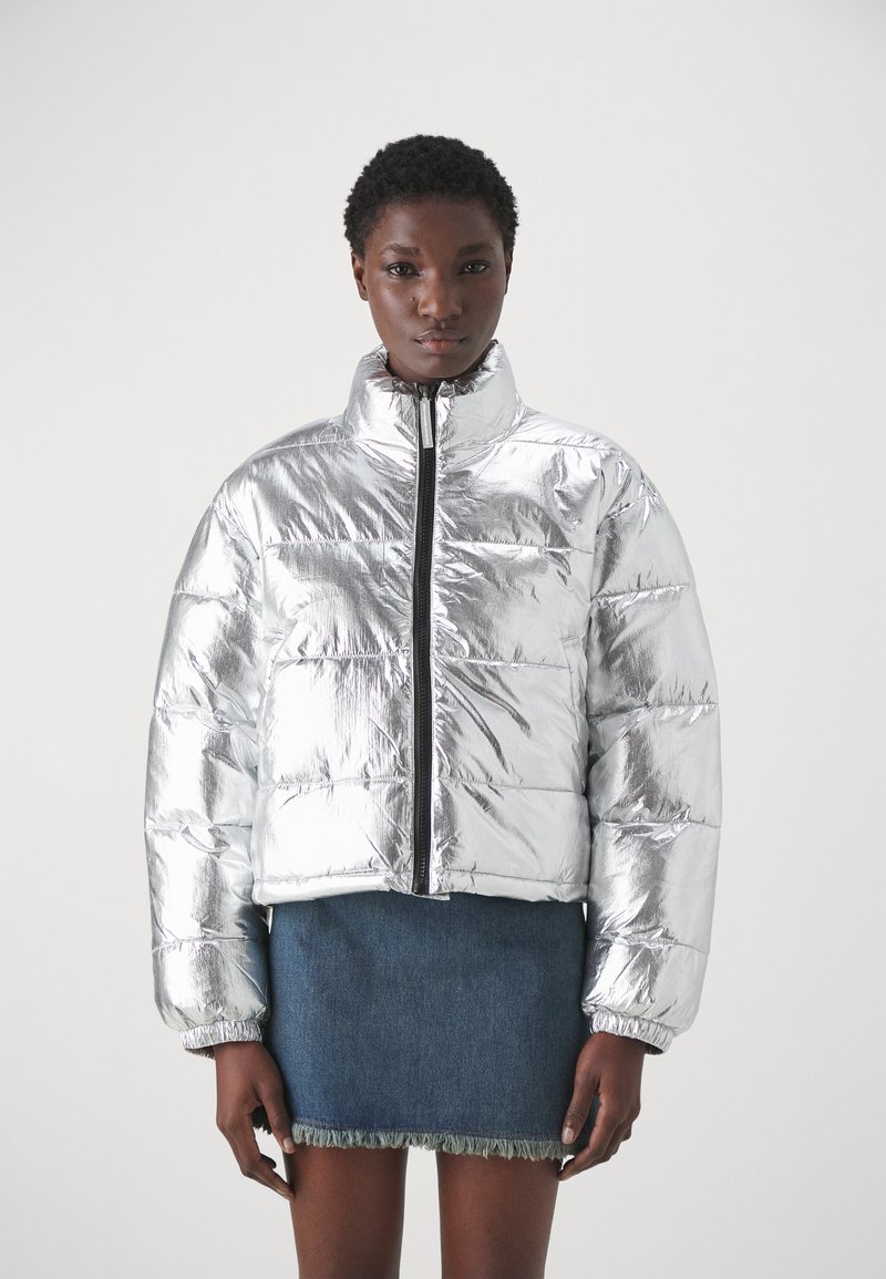 Stieglitz AVILYN PUFFER Winterjas silver/zilverkleurig Zalando.be