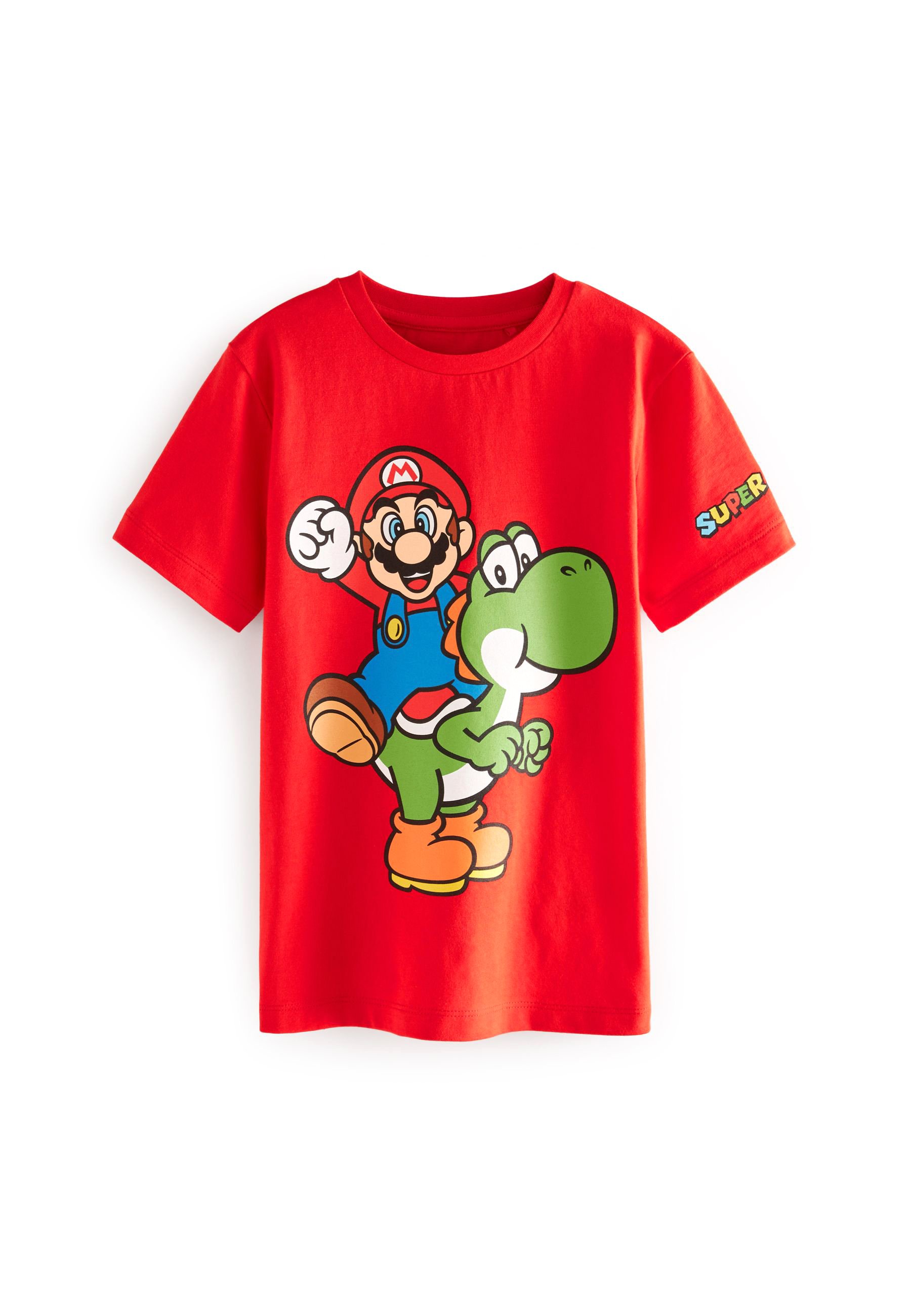 Next ROBLOX 3-16YRS - Print T-shirt - mario and yoshi red/red