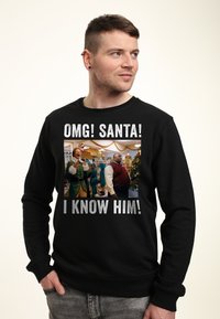 Henry Tiger ELF OMG SANTA PHOTO - Felpa - black