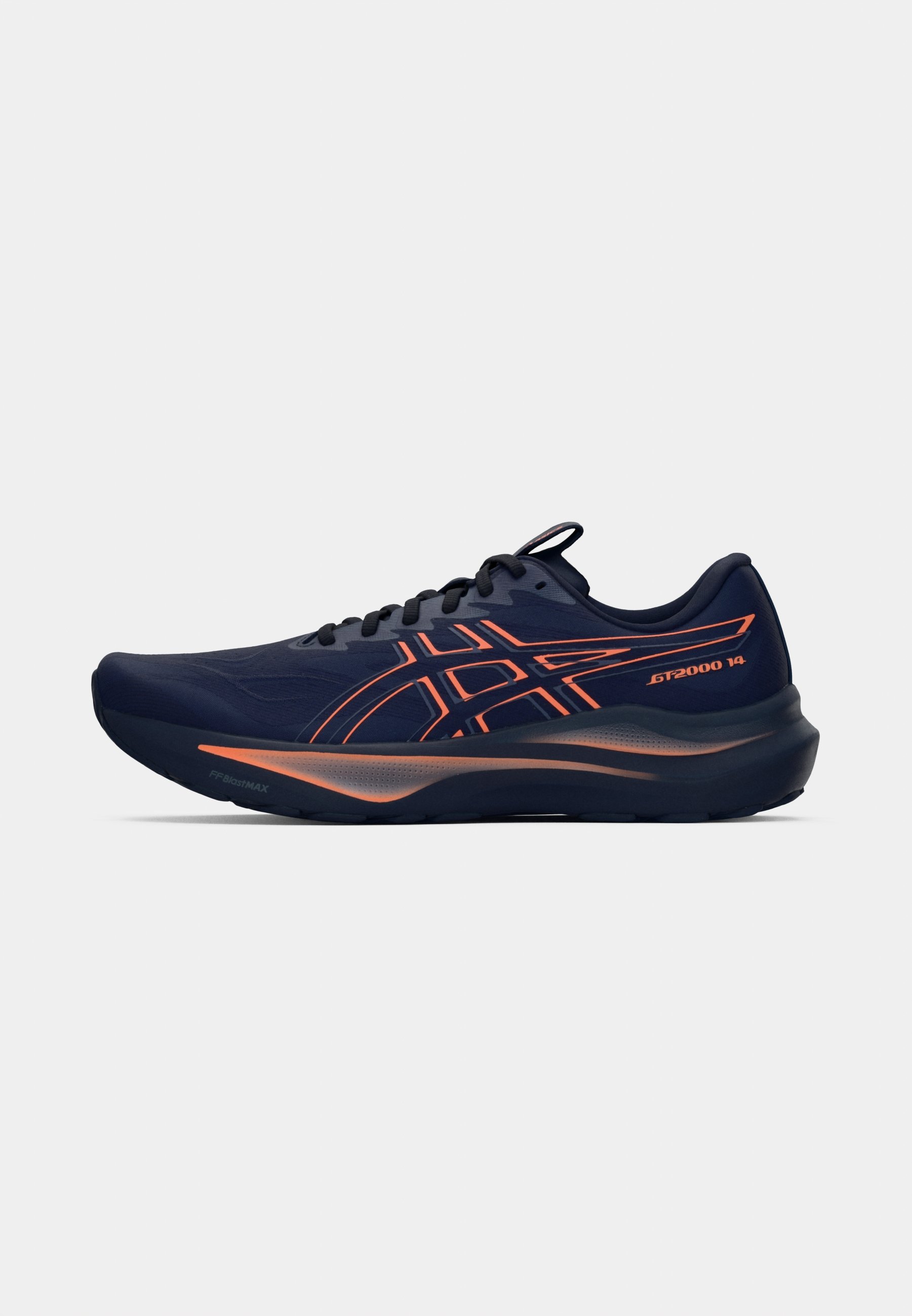 ASICS GT-2000 14 - Road running shoes - midnight/vivid coral/dark