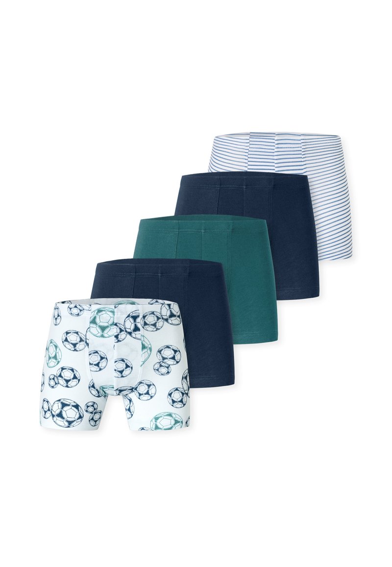 Schiesser 5-PACK - Underkläder - nachtblau grün