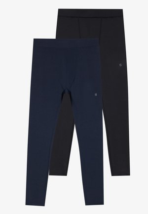 2 PACK - Legingi - dark blue/black