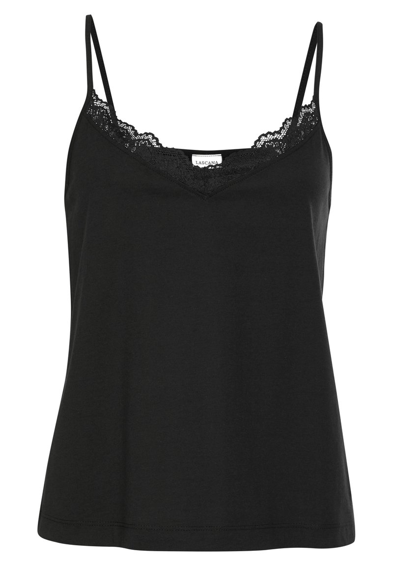 LASCANA Top - schwarz