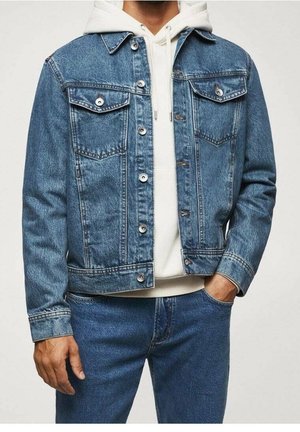 Spijkerjas - dark blue