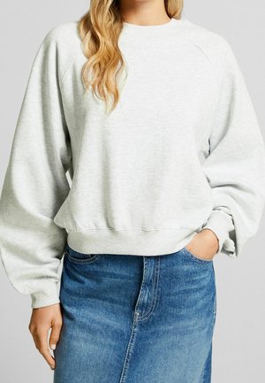 Sweater - mottled grey