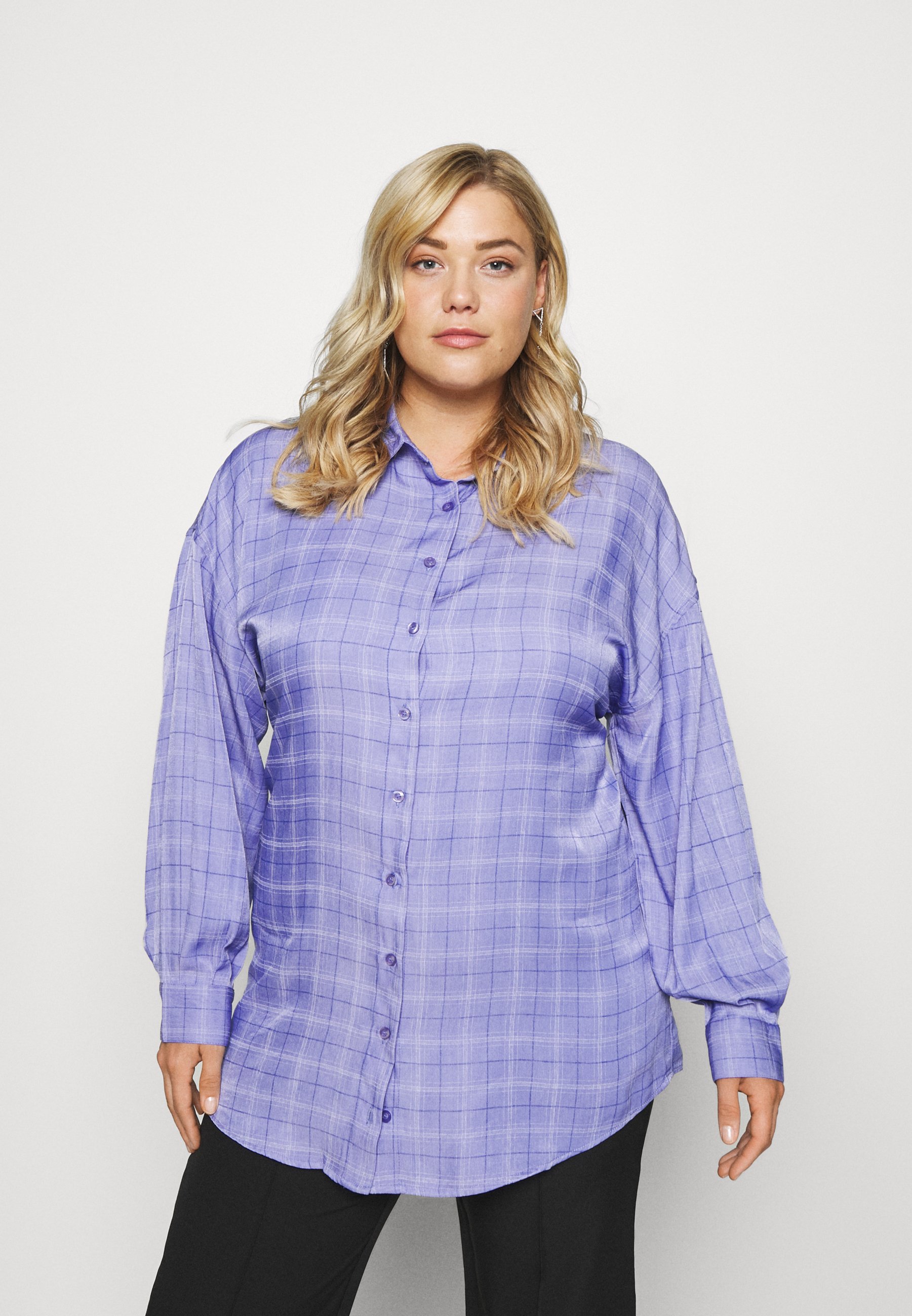 cheap plus size button down shirts