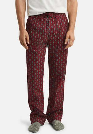 PAISLEY PRINT - Nachtwäsche Hose - plumped red