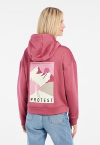Protest PRTTEAM - Jersey con capucha - rose dust