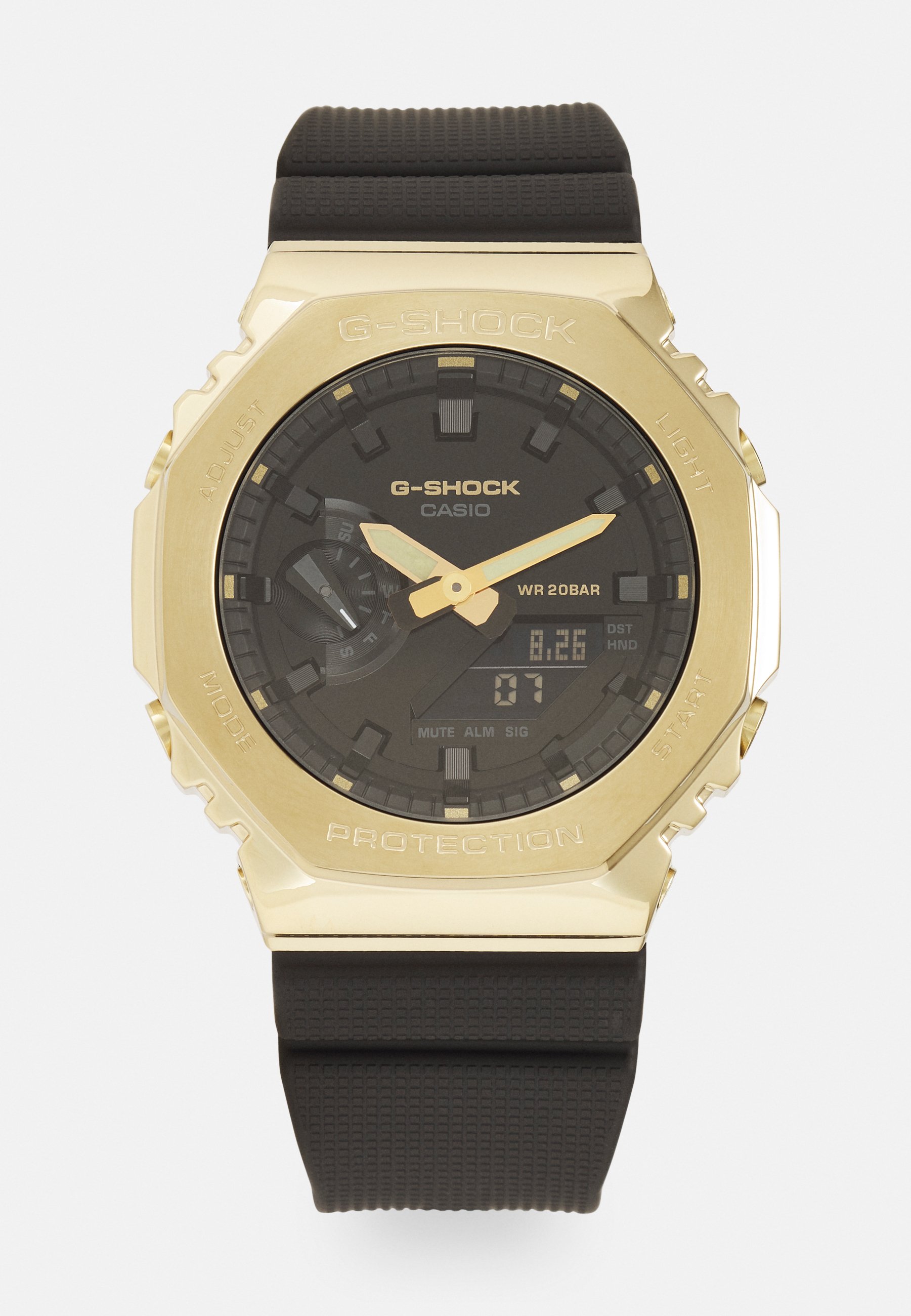 G-SHOCK UNISEX Watch black/gold-coloured/black