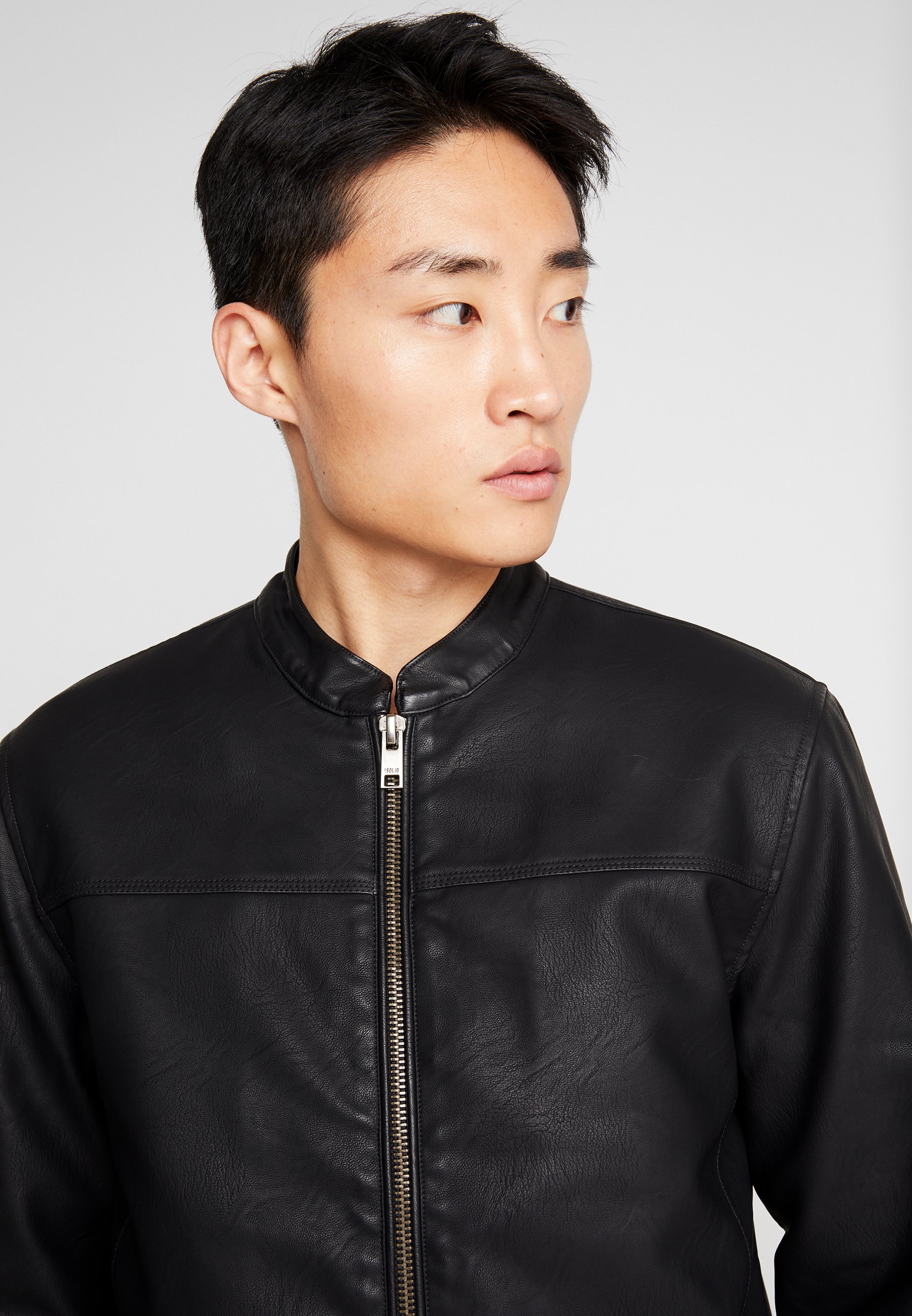 Solid JACKET DORBAN Skinnjacka black Zalando.se Solid JACKET DORBAN Skinnjacka black Zalando.se