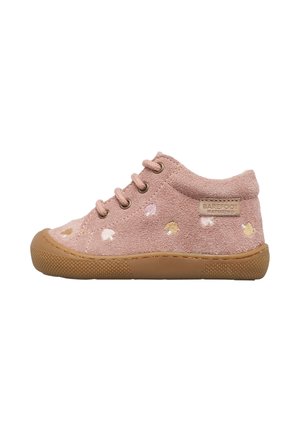 Naturino, BAREFOOT AMUR EMBR.MUSHROOM - Baby shoes - rosa-hellrosa