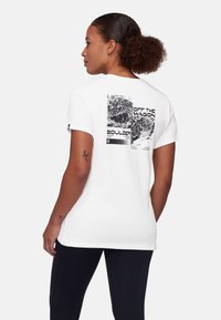 Mammut MASSONE WAGON  - T-shirt med print - white